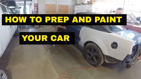 How To Prep A Car For Paint Youtube