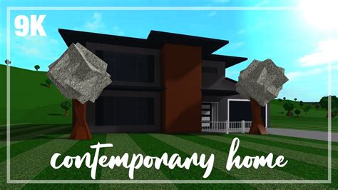 Steps building roblox welcome bloxburg mansion for android. Bloxburg - Contemporary House Step By Step Tutorial Slow ...