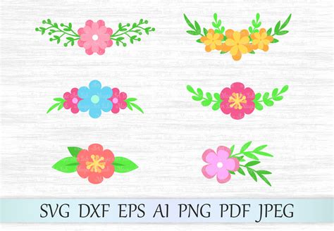 Floral Bouquets SVG Graphic by MagicArtLab - Creative Fabrica