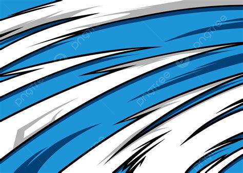 Abstract Racing Stripes With Blue And White Background Free Vector