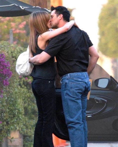 Pop Culture🍸 On Instagram “jennifer Aniston And Matt Leblanc Kissing Outside A Restaurant In