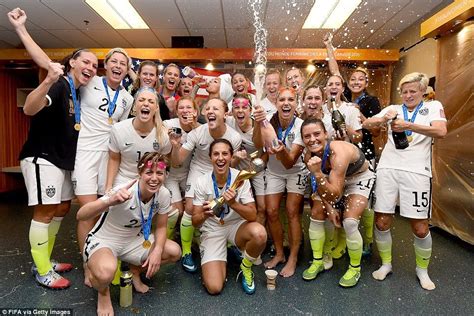 The Team Popped Sparkling Wine In Their Locker Room After Beating Japan In A Game That