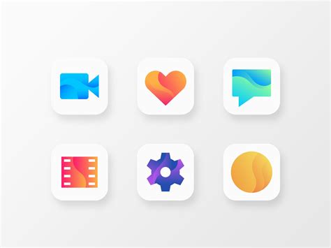 gradient app icons by dreamstale icon design app icon logo icons