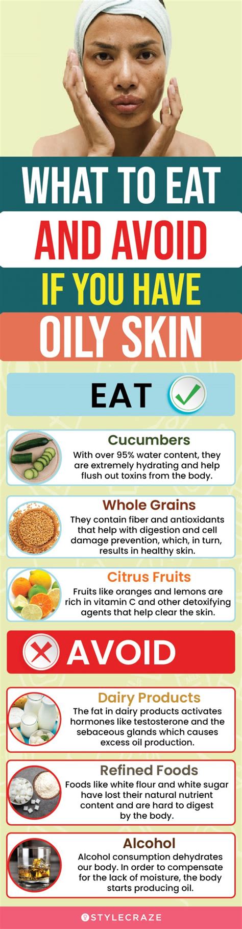 Foods For Oily Skin What To Eat And Avoid For Healthier Skin