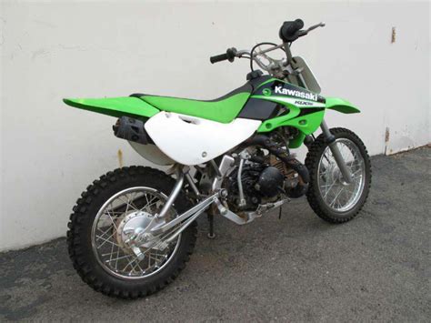 110cc 4 stroke air cooled front suspension: 2006 Kawasaki KLX110 Dirt Bike for sale on 2040-motos