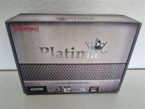Enermax Platimax 600w Pc Netzteil 80 Plus Platinum 4713157720795 Ebay