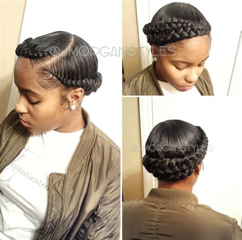 dope double halo braid via jmorganstyles read the article here blackhairinformation