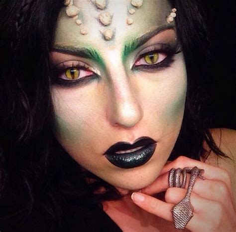Ambermdean As Medusa Halloween Face Makeup Makeup Face