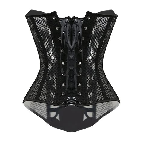 Lace Corset Sexy Bustier Mesh Corselet Summer Underwear Clothing Black Slimming Lingerie S 6xl