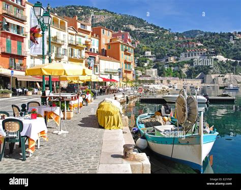 Villefranche Sur Mer On The French Riviera Stock Photo Alamy