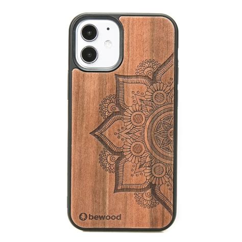 Drewniane Etui na iPhone 12 Mini MANDALA JABŁOŃ BEWOOD Sklep EMPIK COM