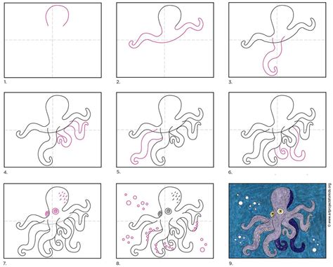 In our video for children (especially for toddlers) you can find music for kids, art for kids, video animation and coloring videos for children that are cute and fun. How to Draw an Octopus · Art Projects for Kids