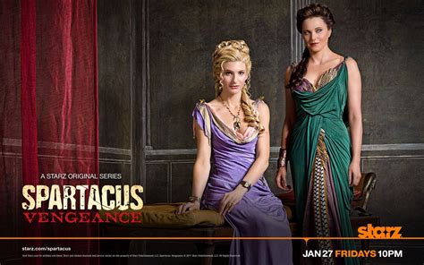 The Girls Two Best Charachters Spartacus Spartacus Tv Series