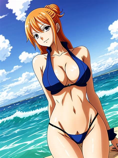 Nami From One Piece Anime Having Se OpenDream