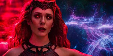 Scarlet Witchs Explosive Mcu Return Imagined In Vibrant Phase 5 Poster