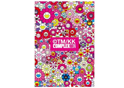 Takashi Murakami Flower Playing Cards Pink
