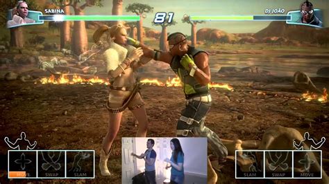Xbox One Gameplay Lets Play Fighter Within Sabina Vs Dj Joao Youtube
