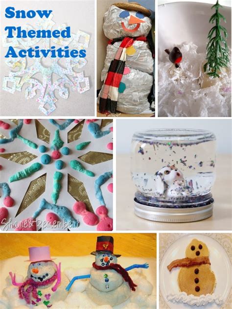 Snow Crafts 13 Fun Winter Activities
