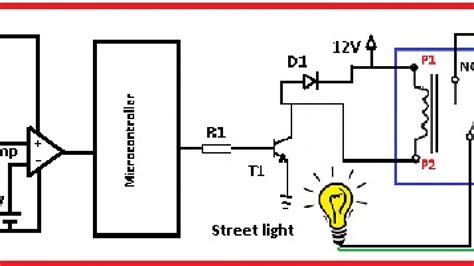 Automatic Street Light Control System Circuit Diagram Wiring Diagram