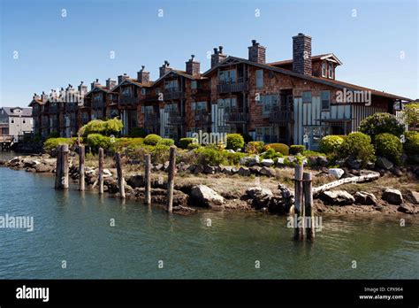 La Conner Channel Lodge - La Conner, Washington USA Stock Photo - Alamy