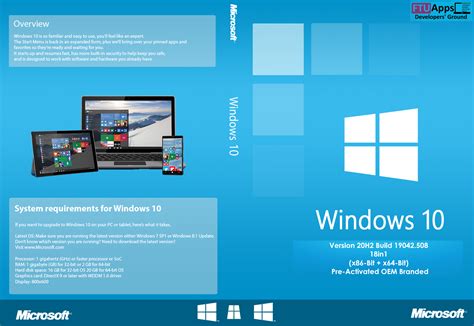 Microsoft launched the 20h2 update in october 2020, which is known to be one of the most critical windows version upgrades. Download Windows 10 Version 20H2 Build 19042.508 18in1 (x86-Bit + x64-Bit) Pre-Activated OEM ...