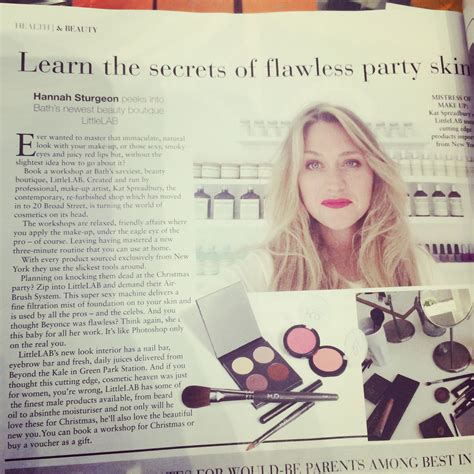 Learn the secrets of flawless party skin write up in The Bath Life