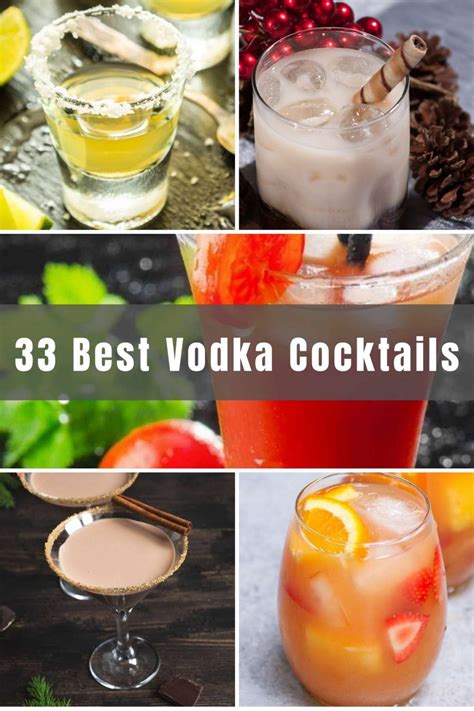 33 Best Vodka Cocktails Easy Vodka Drinks Izzycooking