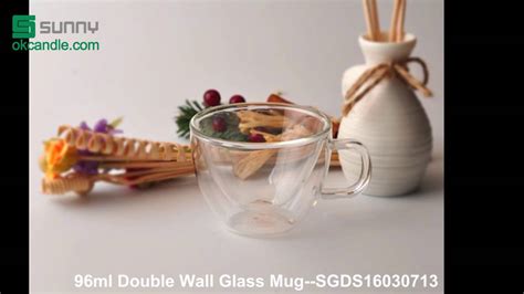 2016 Borosilicate Double Wall Glass Mugs Ideal For Coffee Cup Or Hot Tea Cup Youtube
