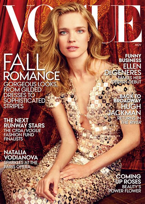 Natalia Vodianova Vogue Editorial