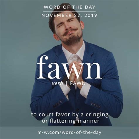 Word Of The Day Fawn English Vocabulary Words Learn