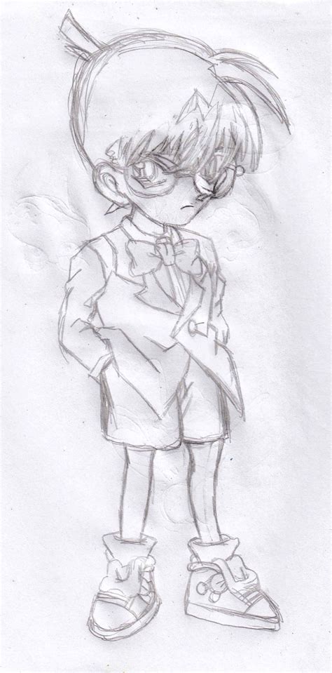 Detective Conan Drawing Tutorial Sketch