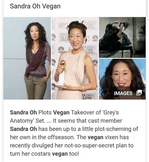 Sandra Oh Vegan Amino