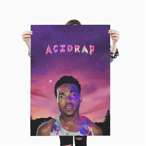 Chance The Rapper Acid Rap Deluxe Matte Vertical Poster Etsy