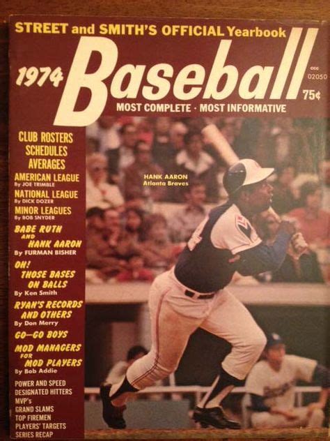 Decades Of Excellence Street And Smiths Baseball Yearbook With Images