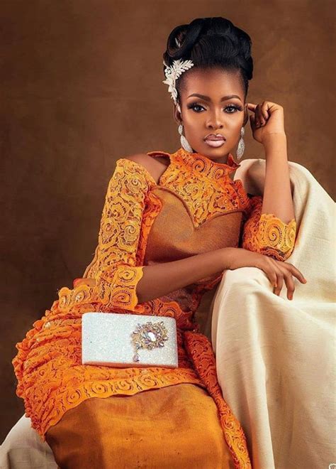 Latest Dimaz Design African Bridal Asooke And Lace Wedding Etsy Wedding Fans Lace Wedding