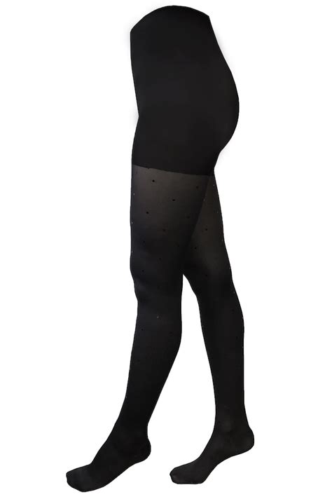 Compression Tights With Dots Microfiber 140 Den
