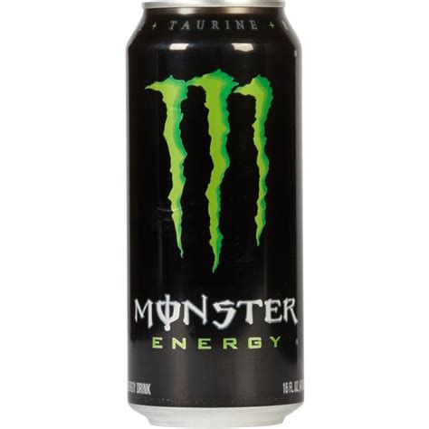 Monster Energy Original Green Monster 16 Oz Energy Drink By Monster