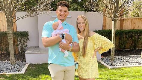 Patrick Mahomes Brittany Matthews Celebrate First Easter As Parents