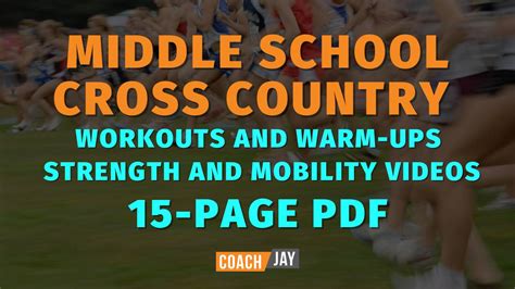 A Middle School Cross Country Training Plan For Every Environment