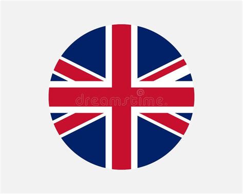 United Kingdom Round Country Flag Uk British Circle National Flag