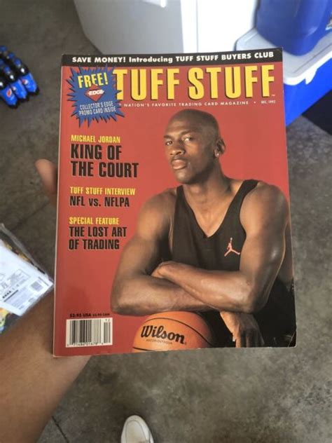 Michael Jordan Tuff Stuff Magazine 1992 Ebay