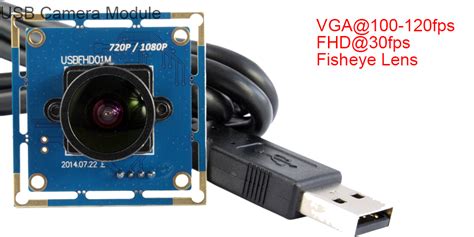Fisheye Lens 170 Degree Usb20 Webcam 2mpixels Hd Cmos Ov2710 Vga