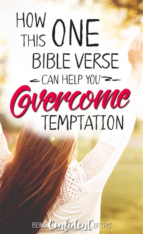 How Truth Helps You Overcome Temptation Being Confident Of This