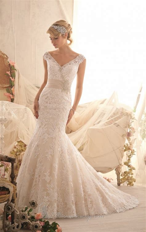 Also set sale alerts and shop exclusive offers only on shopstyle. 20 Lace Wedding Dresses for Romantic Brides