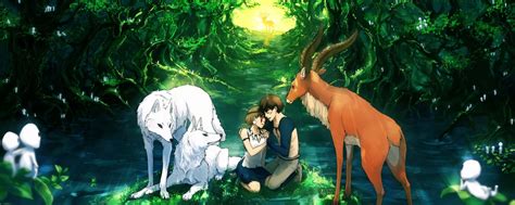 Studio Ghibli Dual Screen Wallpaper