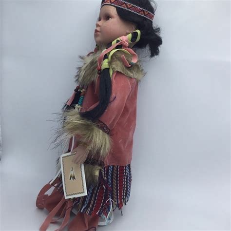 kinnex international inc other native american porcelain doll poshmark