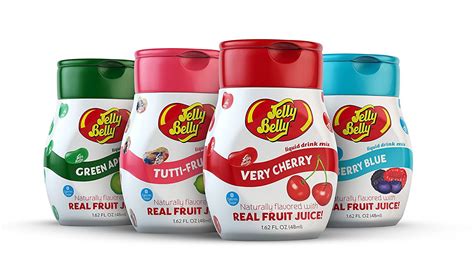 Jelly Belly Liquid Water Enhancer Variety 4 Bottles 96 Servings