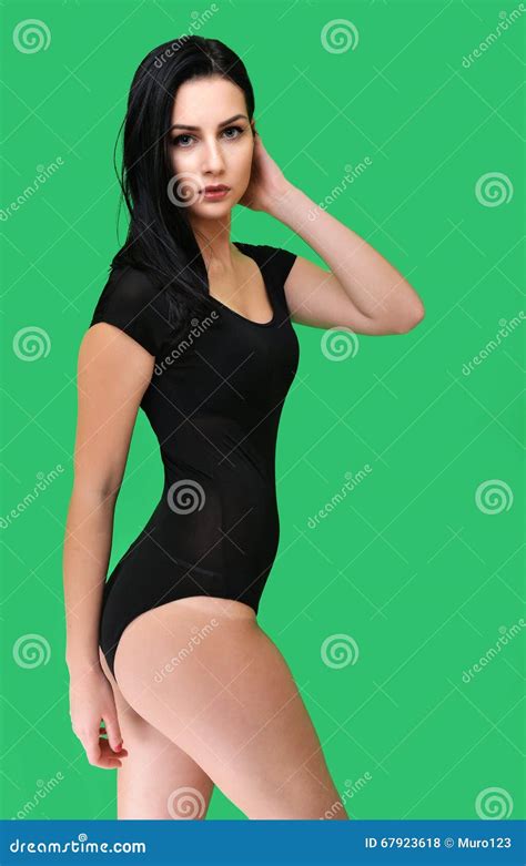 Playful Woman Stock Photo Image Of Facial Female Cosmetics