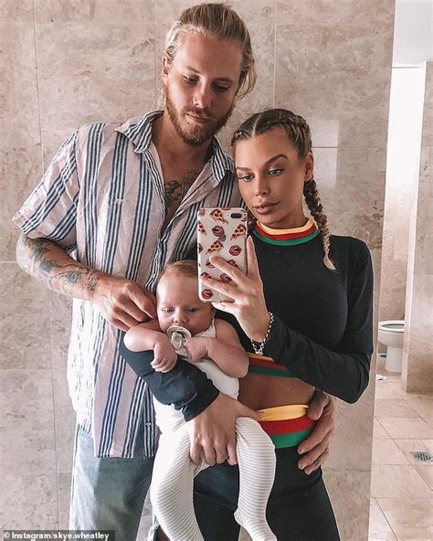 Skye Wheatley Flaunts Pert Derrière In Skimpy Pyjamas Two Months After Giving Birth To Son