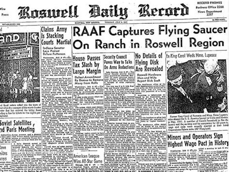 Roswell 66 Years Of Alien Lore